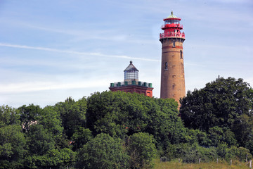 Fototapeta na wymiar Kap Arkona Leuchtturm Putgarten