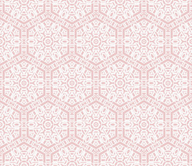 Fototapeta premium decorative geometric seamless pattern. vector illustration. for interior design, wallpaper, invitation.