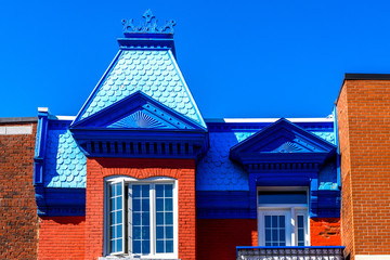 Montreal colorful house