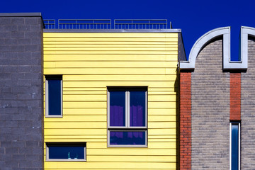 Montreal colorful house