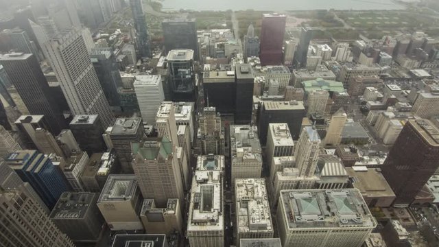 Chicago from the top of Willis Tower 