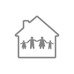 Happy family concept