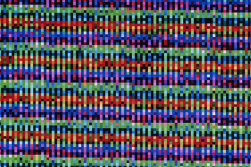 Pixel pattern of a digital glitch / Abstract background, pixel patterns of a digital glitch.