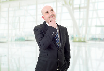 businessman thinking