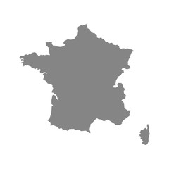 Vector France map