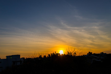 Por do sol - sunset - sunrise - nascer - sol - campeche