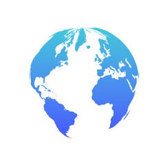 Fototapeta na wymiar World map. Globe. Earth