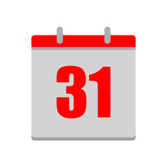 vector calendar day icon, day symbol, event icon