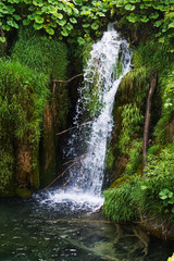 Waterfalls at Plitvice in Croatia