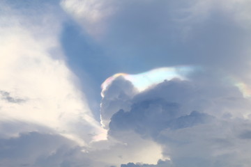 strange sky and light over spectrum, sky cloud background