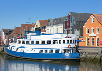 im Binnenhafen von Husum in Nordfriesland,Schleswig-Holstein,Deutschland