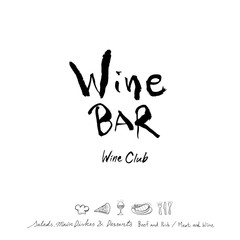 음식점 포스터 / 손으로 그린 식당 그림