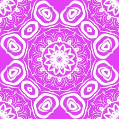 Art deco floral pattern of geometric elements. seamless pattern. Vector illustration. design for printing, presentation, textile industry