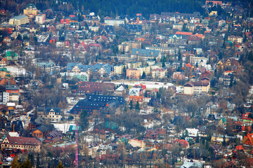 Naklejka premium Zakopane City, Poland