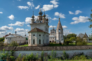 Golden Ring of Russia. In the territory of Archangel Michael monastery in Yuryev-Polsky