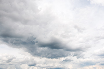 large heavy clouds