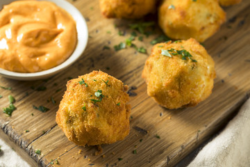 Homemade Deep Fried Potato Croquettes