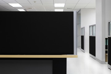 Partition, Black Partition wall Office Cubicle, Partition Quadrilateral Office background