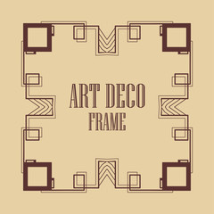 Art Deco frame