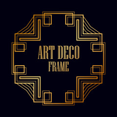 Art Deco frame