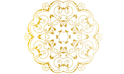 Hand Drawn Mandala Coloring Book Mantra 