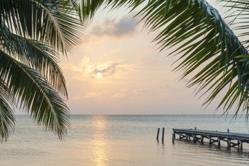 Tropical Sunrise Jetty