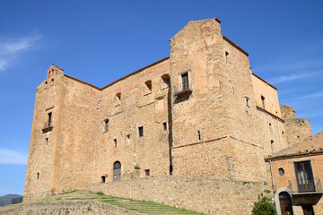Fototapeta na wymiar Castle of the Ventimiglia Castelbuono, Sicily, Italy