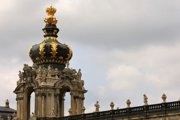 Die Barockstadt Dresden in Sachsen 