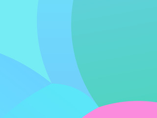 Simple geometric background. Minimal design. Abstract the combination of colored paper. Vector illustration.