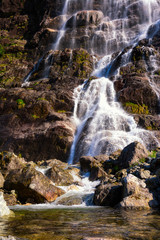Obraz premium the Norwegian Lysefjord, a beautiful landscape