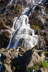 Obraz premium the Norwegian Lysefjord, a beautiful landscape