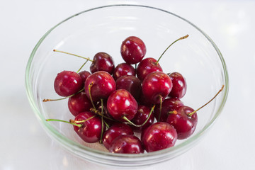 Ripe red cherry