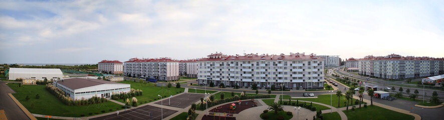 Naklejka premium Panorama of Sochi, Russia