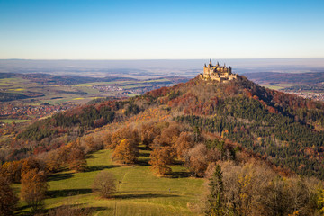 Fototapeta na wymiar Die Burg Hohenzollern