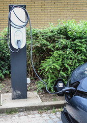 Öffentliche Ladestation für Elektroautos