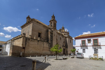 Fototapeta na wymiar Convento de las Descalzas en Carmona , Sevilla 