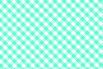 Blue Gingham pattern. Texture from rhombus/squares for - plaid, tablecloths, clothes, shirts, dresses, paper, bedding, blankets, quilts and other textile products. Vector illustration.