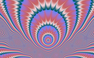 Pastel color Fractal in high resolution. Abstract background trendy colours. Pastel pattern. Computer-generated image.