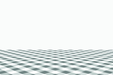 Gray Gingham pattern. Texture from rhombus/squares for - plaid, tablecloths, clothes, shirts, dresses, paper, bedding, blankets, quilts and other textile products. Vector illustration.