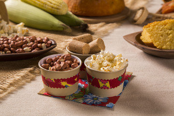 Table of brazilian festa junina