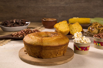 Table of brazilian festa junina