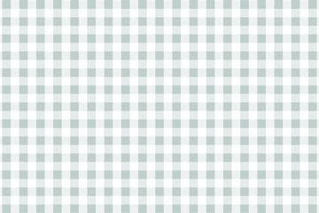 Silver Gingham pattern. Texture from rhombus/squares for - plaid, tablecloths, clothes, shirts, dresses, paper, bedding, blankets, quilts and other textile products. Vector illustration.
