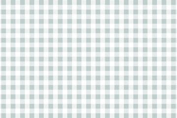 Silver Gingham pattern. Texture from rhombus/squares for - plaid, tablecloths, clothes, shirts, dresses, paper, bedding, blankets, quilts and other textile products. Vector illustration.