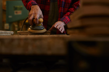 Woodworker Drilling