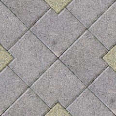 Seamless photo texture of pavement tile from natural stone