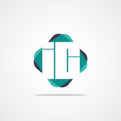 Initial Letter IC Logo Template Design