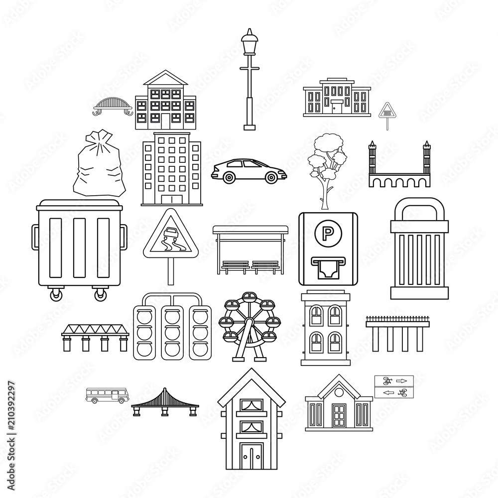 Poster clean energy icons set. outline set of 25 clean energy vector icons for web isolated on white backgr