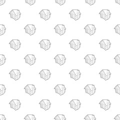 Small hut pattern vector seamless repeating for any web design