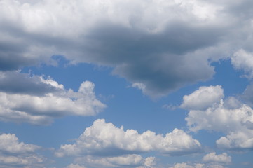 Sky, clouds - horizontal photograph