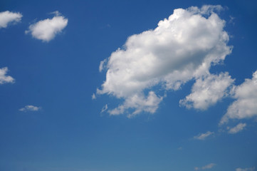 Obraz premium Sky, clouds - horizontal photograph